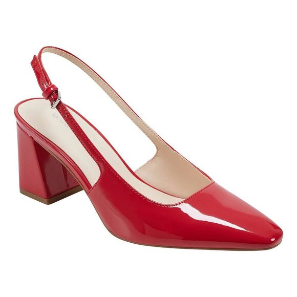 Marc Fisher Women's Lethe Pump 8 Red 610 - Picture 1 of 6